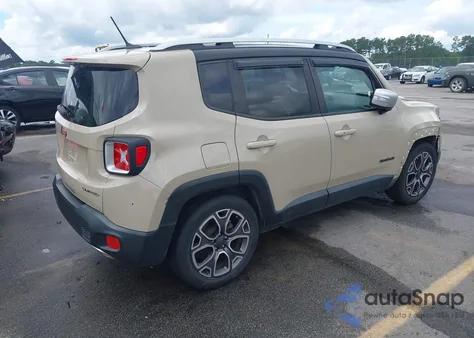 2016 Jeep Renegade Limited из США, поврежденный, VIN ZACCJADT7GPD79457